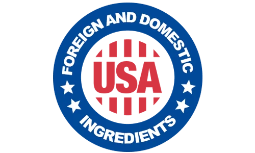 Made in the USA with globally sourced ingredients